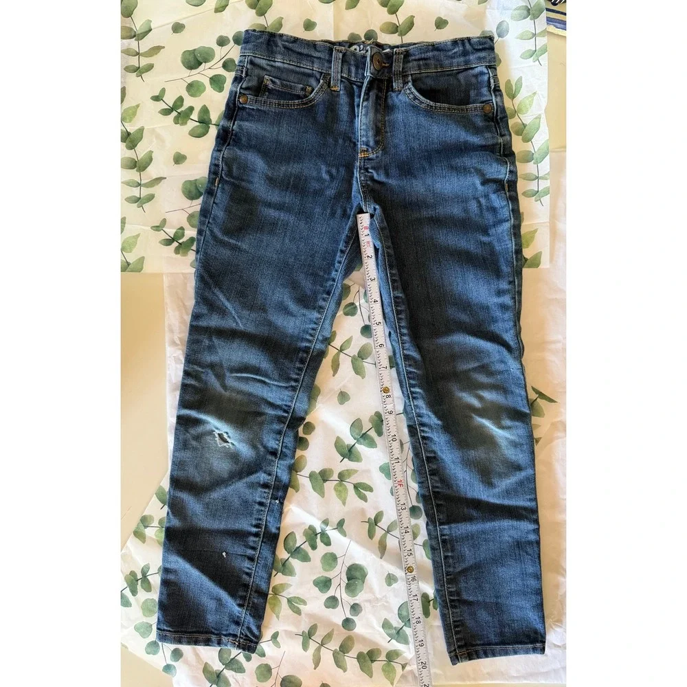 Kids Art Class Wide Leg Carpenter & OshKosh B'Gosh Slim Jeans Bundle Blue Size 7
